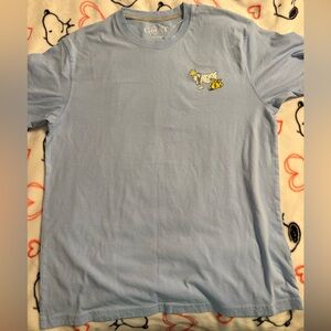 Light Blue Graphic Tee Goat